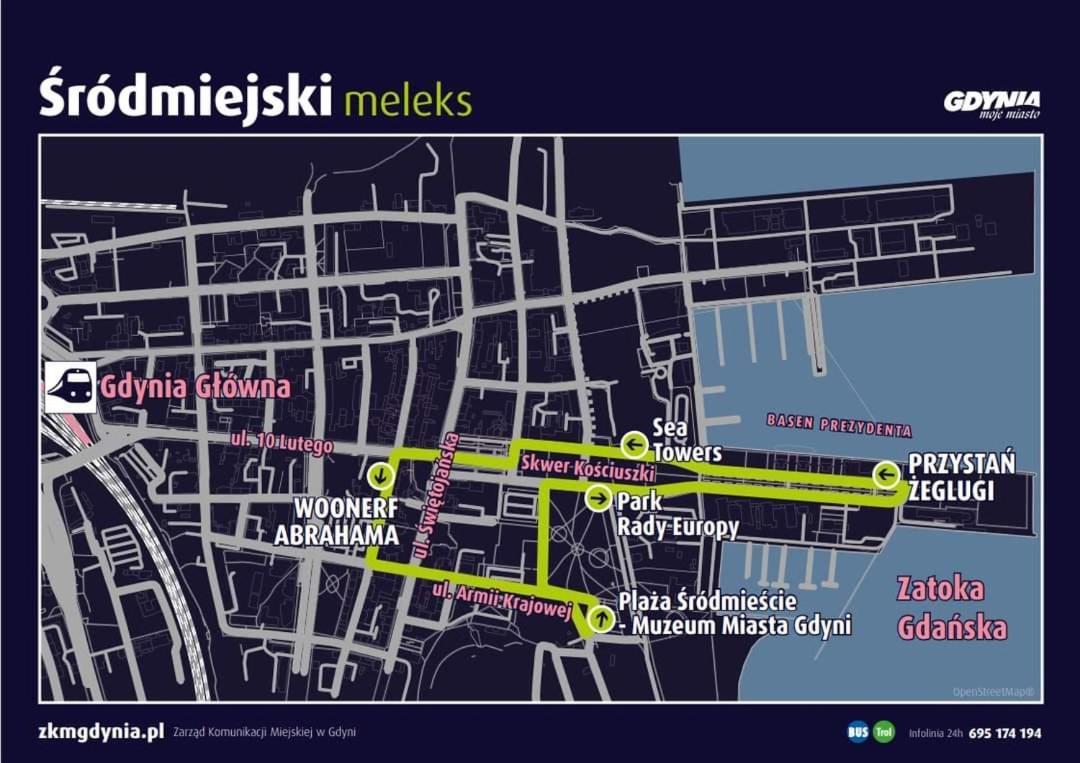 Kamienica Gdynia Hotelowe Komfortowe Lozka, Plaza Orlowo Molo Экстерьер фото